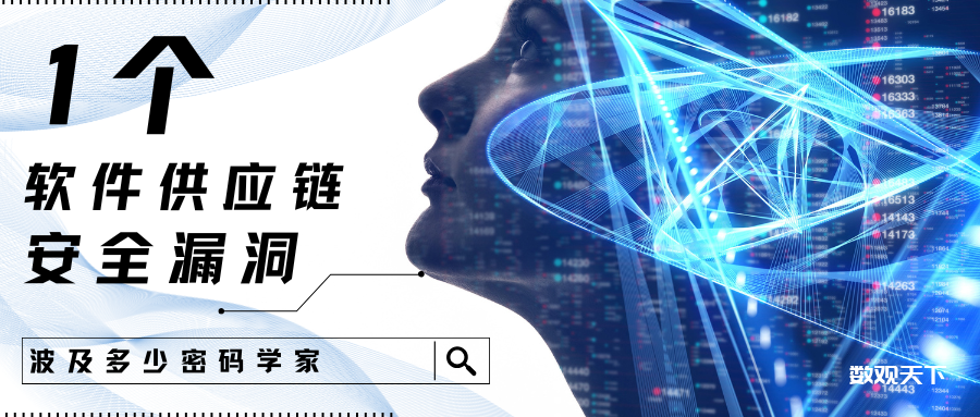 一个软件供应链安全漏洞，波及多少密码学家？-数观天下